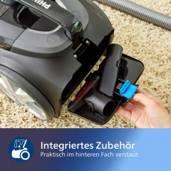 PHILIPS FC9741/09 PowerPro Expert Serie 7000 beutellos, Staubsauger, maximale Leistung: 900 Watt
