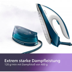 Philips Dampfbügelstation »GC7844/20 PerfectCare Compact« 1.500 ml Wassertank 2.400 Watt, OptimalTemp, 400 gr Dampfstoß