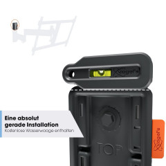 VOGEL´S TVM 3449 TV Wandhalterung, max. 65 Zoll, Ausziehbar, Neigbar, Schwenkbar, Schwarz