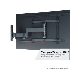 Vogel`s COMFORT TVM 3845 Wandhalterung neigbar bis 100Zoll