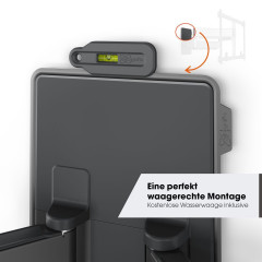 VOGEL´S TVM 5859 TV Wandhalterung, max. 100 Zoll, Ausziehbar, Schwenkbar, Schwarz