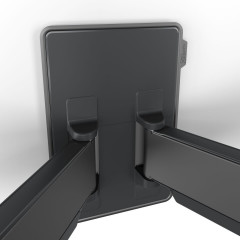 VOGEL´S TVM 5859 TV Wandhalterung, max. 100 Zoll, Ausziehbar, Schwenkbar, Schwarz