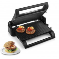NOVA 4in1 Kontaktgrill, Waffeleisen, Sandwichmaker, Schwarz / Silber (1500 Watt)