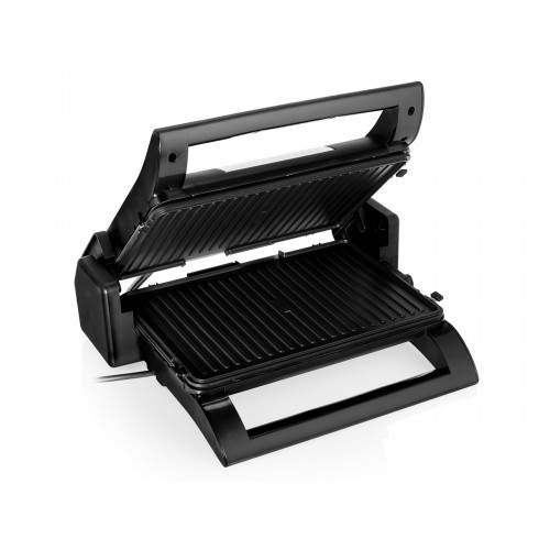 NOVA 4in1 Kontaktgrill, Waffeleisen, Sandwichmaker, Schwarz / Silber (1500 Watt)