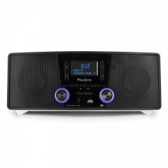 AUDIZIO CANNES BLACK DAB Radio, KW|DAB+|DAB, DAB+, FM, Bluetooth, Schwarz