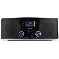 AUDIZIO CANNES BLACK DAB Radio, KW|DAB+|DAB, DAB+, FM, Bluetooth, Schwarz