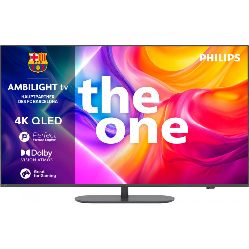 Philips QLED-Fernseher »50PUS9000/12« 126 cm/50 ″ Smart-TV Ambilight, P5 Picture Engine, Dolby Vision, Dolby Atmos, Gaming, Alexa