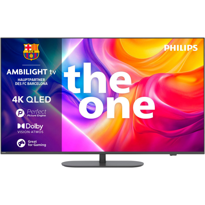 Philips QLED-Fernseher »50PUS9000/12« 126 cm/50 ″ Smart-TV Ambilight, P5 Picture Engine, Dolby Vision, Dolby Atmos, Gaming, Alexa