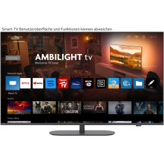 Philips QLED-Fernseher »50PUS9000/12« 126 cm/50 ″ Smart-TV Ambilight, P5 Picture Engine, Dolby Vision, Dolby Atmos, Gaming, Alexa