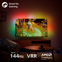 Philips QLED-Fernseher »50PUS9000/12« 126 cm/50 ″ Smart-TV Ambilight, P5 Picture Engine, Dolby Vision, Dolby Atmos, Gaming, Alexa