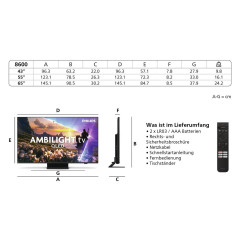 Philips 43PUS8600/12