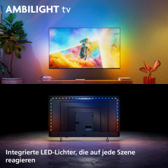 PHILIPS Ambilight TV 43PQS8651/12 QLED TV (Flat, 43 Zoll / 108 cm, UHD 4K, SMART TV, Ambilight)