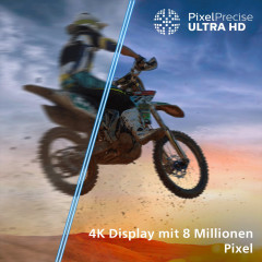 PHILIPS Ambilight TV 43PQS8651/12 QLED TV (Flat, 43 Zoll / 108 cm, UHD 4K, SMART TV, Ambilight)