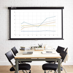 UPLIVING Screen Beamer Leinwand