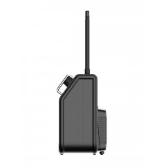 PerfectPro DABPRO Baustellenradio DAB+, UKW AUX, Bluetooth® stoßfest, spritzwassergeschützt, staubdicht Schwarz