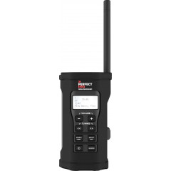 PerfectPro SOLOWORKER Baustellenradio DAB+, UKW AUX, Bluetooth®, DAB+, UKW stoßfest Schwarz