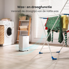 AURONIC AU3129 - Compact Series Luftentfeuchter Weiß (185 Watt, Raumgröße: 20 m²)