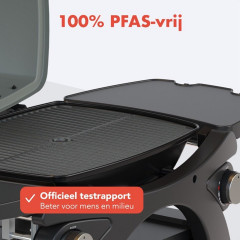 KITCHENBROTHERS KB4016 Gasgrill, Schwarz/Grau