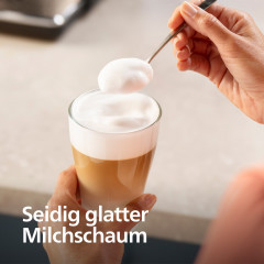 Philips Kaffeevollautomat »EP5443/70 5400 Series, 12 Kaffeespezialitäten« LatteGo Milchsystem und 4 Benutzerprofilen