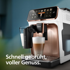 Philips Kaffeevollautomat »EP5443/70 5400 Series, 12 Kaffeespezialitäten« LatteGo Milchsystem und 4 Benutzerprofilen