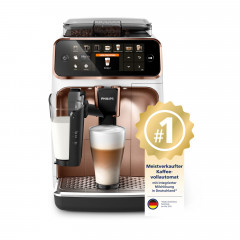 Philips Kaffeevollautomat »EP5443/70 5400 Series, 12 Kaffeespezialitäten« LatteGo Milchsystem und 4 Benutzerprofilen
