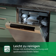 PHILIPS HR2665/93 7000 Series 8 Aufsätze Nudelmaschine Schwarz