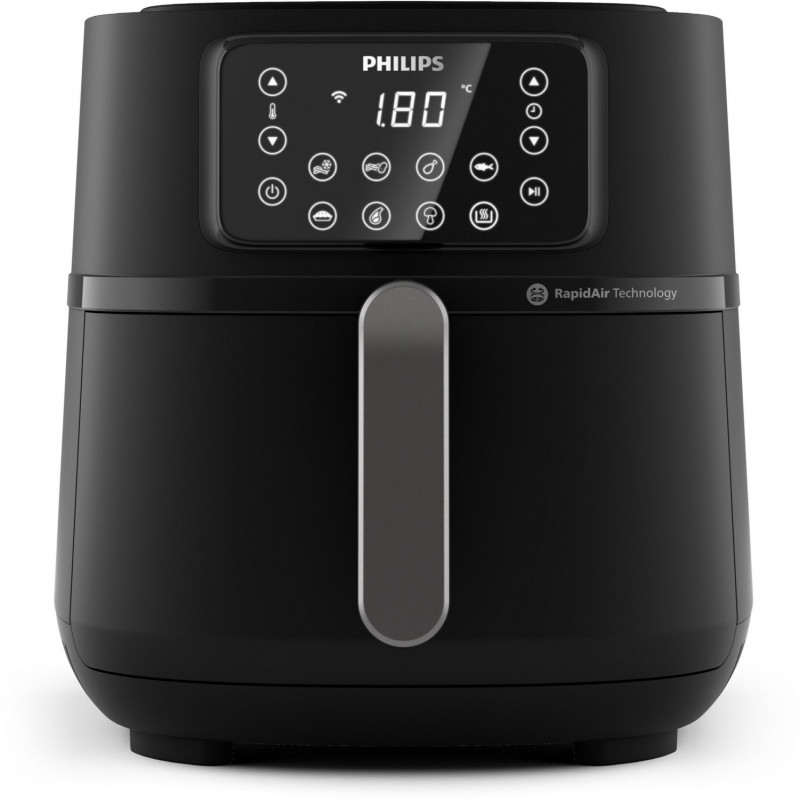 HD9285/93 Connected Airfryer XXL Heißluft-Fritteuse schwarz/dunkelsilber