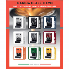 GAGGIA RI9481/19 CLASSIC EVO Siebträgermaschine Orange