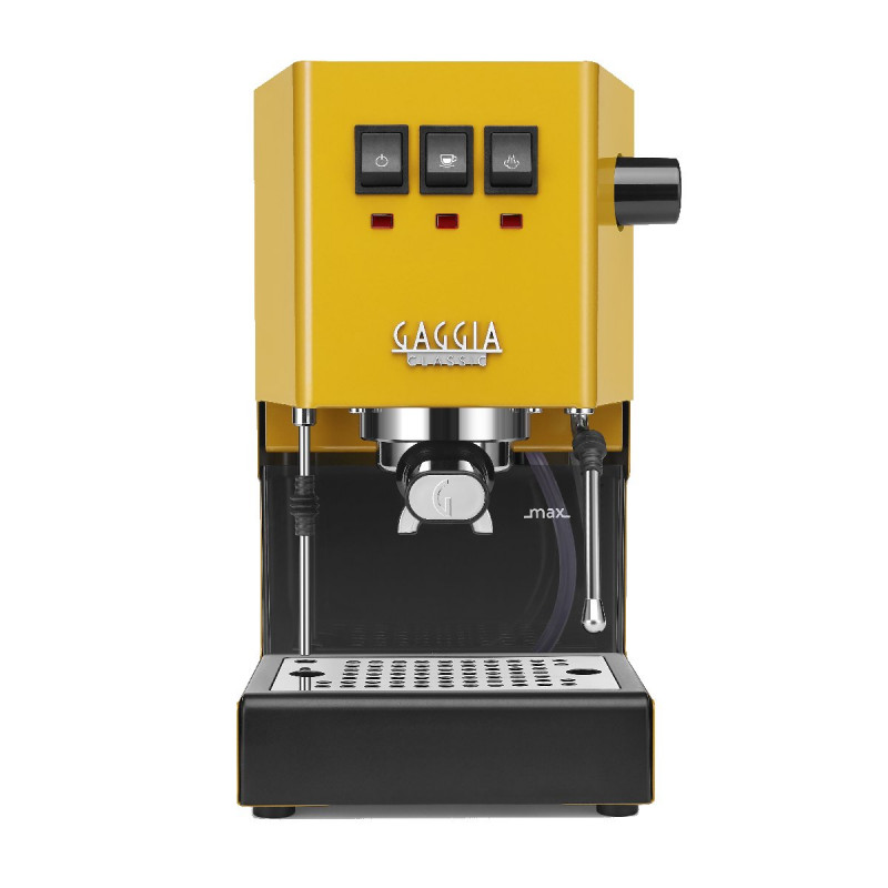 GAGGIA RI 9481/18 CLASSIC EVO YELLOW Siebträgermaschine Yellow