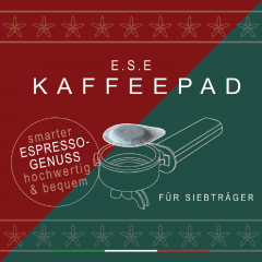GAGGIA EG2115 EVOLUTION CREMA + 36 ESE PADS Siebträgermaschine Black