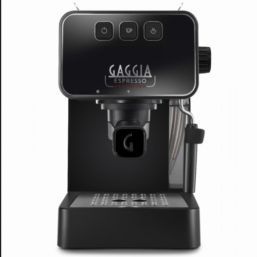 GAGGIA EG2115 EVOLUTION CREMA + 36 ESE PADS Siebträgermaschine Black