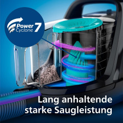 PHILIPS FC9555/09 5000 Series beutellos, Staubsauger, maximale Leistung: 900 Watt