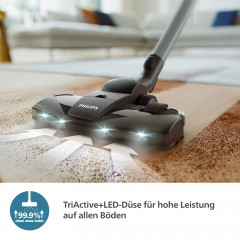 PHILIPS XD6142/12 6000 Series mit Beutel, Staubsauger, maximale Leistung: 900 Watt
