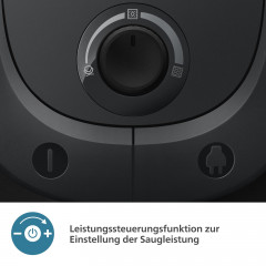 PHILIPS XD6142/12 6000 Series mit Beutel, Staubsauger, maximale Leistung: 900 Watt