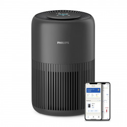 PHILIPS AC0951/13 PureProtect Mini 900 Series intelligenter Luftreiniger Dunkelgrau (23 Watt, Raumgröße: 65 m², HEPA-, Aktivkohle-, Vorfilter)