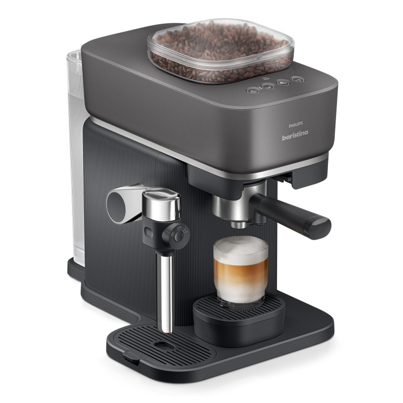 PHILIPS BAR400/60 Baristina Latte Espressomaschine Schwarzgrau