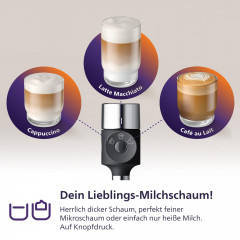 PHILIPS BAR400/60 Baristina Latte Espressomaschine Schwarzgrau