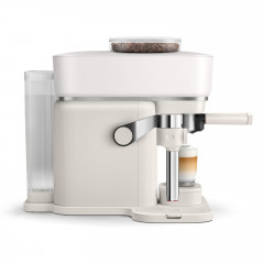 PHILIPS BAR400/00 Baristina Latte Espressomaschine Naturweiß/Weiß