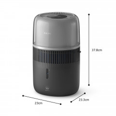 PHILIPS HU5710/03 5000 Series 4.5L Luftbefeuchter Dunkelgrau (14,1 Watt, Raumgröße: 56 m²)