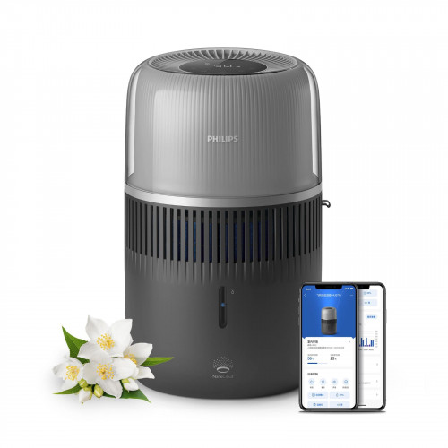 PHILIPS HU5710/03 5000 Series 4.5L Luftbefeuchter Dunkelgrau (14,1 Watt, Raumgröße: 56 m²)