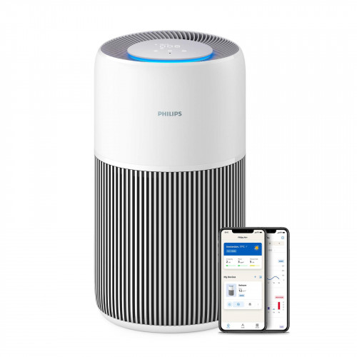 PHILIPS AC2220/10 PureProctect Quiet 2200 Series Luftreiniger Arktisweiß (28 Watt, Raumgröße: 109 m², HEPA-, Aktivkohle-, Vorfilter)