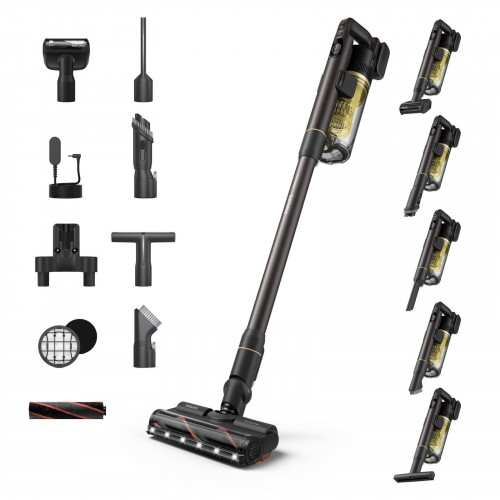 PHILIPS XC7067/01 SpeedPro Max 7000 Series Advanced hellgelb, Stielsauger, Akkubetrieb, 25,2 Volt