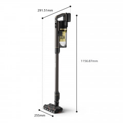 PHILIPS XC7067/01 SpeedPro Max 7000 Series Advanced hellgelb, Stielsauger, Akkubetrieb, 25,2 Volt