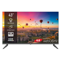 Q.2 43 Zoll | 4K UHD 3840x2160 | Smart TV LED (Flat, 43 Zoll / 108 cm, UHD 4K, SMART TV)