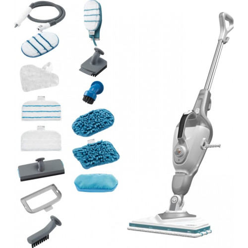 BLACK+DECKER 1600W Steam-mop 15 Zubehör