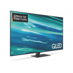 SAMSUNG GQ 55 Q 80 AATXZG QLED TV (Flat, 55 Zoll / 138 cm, UHD 4K, SMART TV, Tizen)