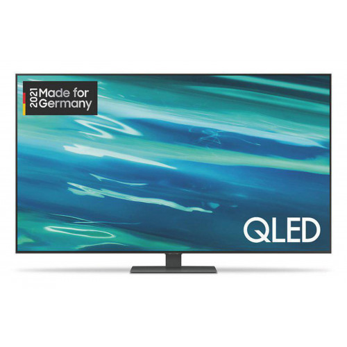 SAMSUNG GQ 55 Q 80 AATXZG QLED TV (Flat, 55 Zoll / 138 cm, UHD 4K, SMART TV, Tizen)