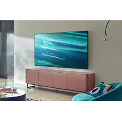 SAMSUNG GQ 55 Q 80 AATXZG QLED TV (Flat, 55 Zoll / 138 cm, UHD 4K, SMART TV, Tizen)