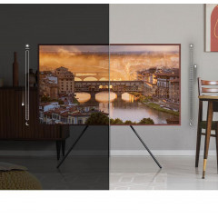 SAMSUNG GQ 43 LS 03 AAUXZG QLED TV (Flat, 43 Zoll / 108 cm, UHD 4K, SMART TV, Tizen)