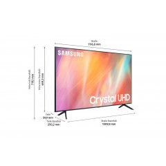 SAMSUNG GU 50 AU 7179 UXZG LED TV (Flat, 50 Zoll / 125 cm, UHD 4K, SMART TV)